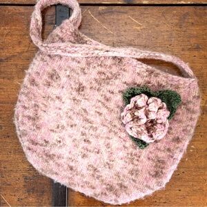Hobo Knit Handcrafted Multi-Color Handbag